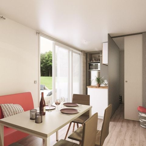 Stacaravan 6 personen - Ortensia Tuin