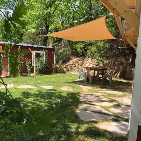 Stacaravan 5 personen - Landelijke tuin