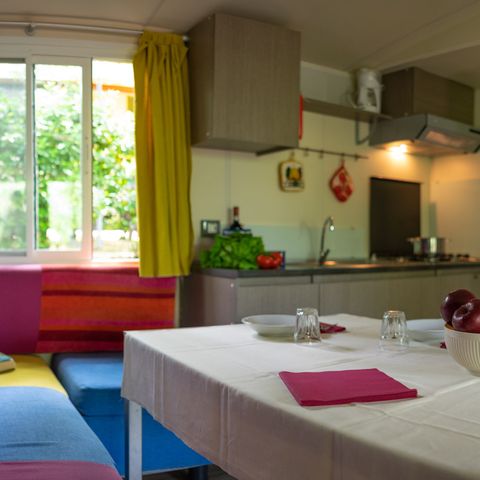 Stacaravan 6 personen - Ciclamino Garden Plus