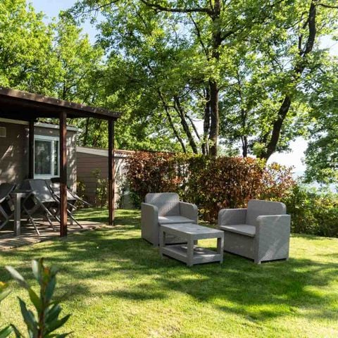 Stacaravan 8 personen - Ortensia Tuin Plus