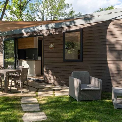 Stacaravan 8 personen - Ortensia Tuin Plus