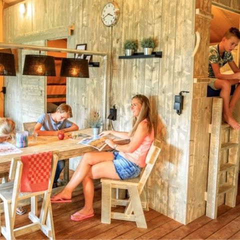 TIENDA DE LONA Y MADERA 6 personas - Safari Dreamer Plus