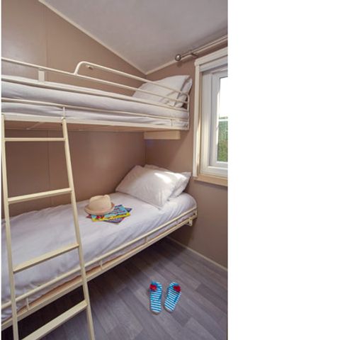 Stacaravan 8 personen - Klassiek XL - 3 slaapkamers