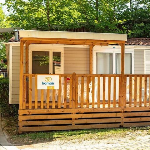 MOBILHOME 4 personnes - Classic | 2 Ch. | 4 Pers. | Terrasse surélevée | Clim.