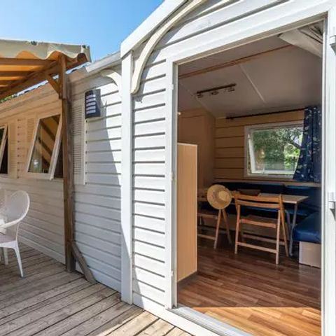 MOBILHOME 6 personnes - Classic | 3 Ch. | 6 Pers. | Terrasse surélevée | Clim.