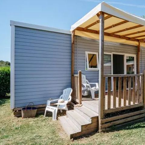 MOBILHOME 6 personnes - Comfort | 3 Ch. | 6 Pers. | Terrasse surélevée | Clim.