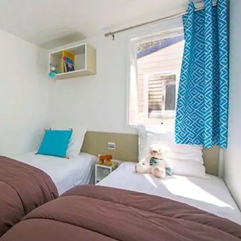 Mobilhome 4 personas - Premium | 2 Dormitorios | 4 Pers | Terraza elevada | Aire acondicionado