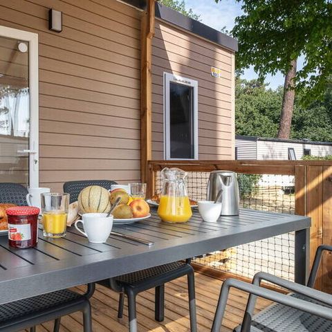 MOBILHOME 6 personnes - Mobil-home | Premium | 3 Ch. | 6 Pers. | Terrasse Lounge | Clim.
