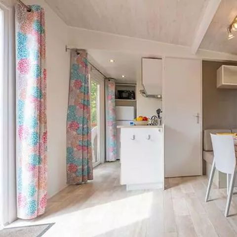 MOBILHOME 7 personnes - Classic | 3 Ch. | 5/7 Pers. | Terrasse partiellement couverte | Clim.