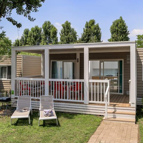 MOBILHOME 5 personas - Chalet Superior - Hu Stay Premium L