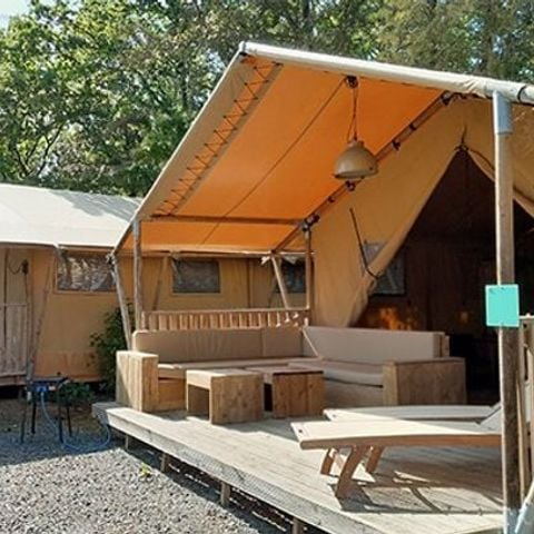 Safaritent 4 personen - Safaritent | 2 slaapkamers | 4 pers | 1 badkamer | Airconditioning