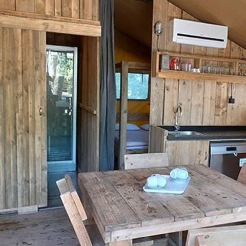 Safaritent 4 personen - Safaritent | 2 slaapkamers | 4 pers | 1 badkamer | Airconditioning