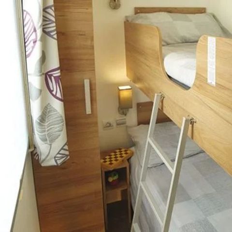 MOBILHOME 8 personas - Premium | 3 Dormitorios | 6/8 Pers. | Terraza elevada | Aire acondicionado.