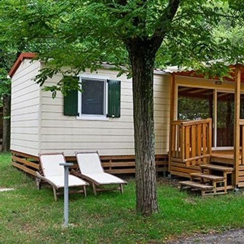 MOBILE HOME 8 people - Mobile-home | Premium | 3 Bedrooms | 6/8 Pers. | Raised terrace | Air-con.