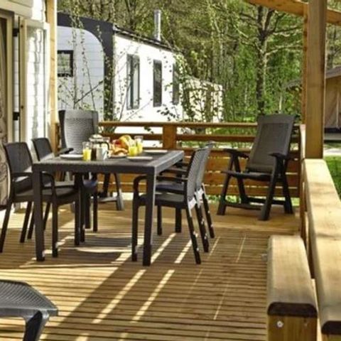 CASA MOBILE 8 persone - Casa mobile | Premium | 3 Camere da letto | 6/8 Pers. | Terrazza rialzata | Aria condizionata.