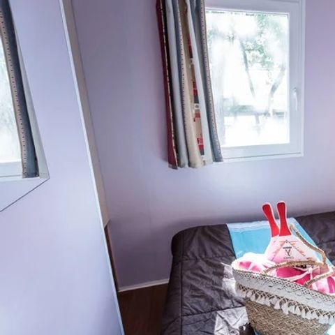 Mobilheim 4 Personen - Classic | 2 Zi. | 4 Pers. | Erhöhte Terrasse | Klim.