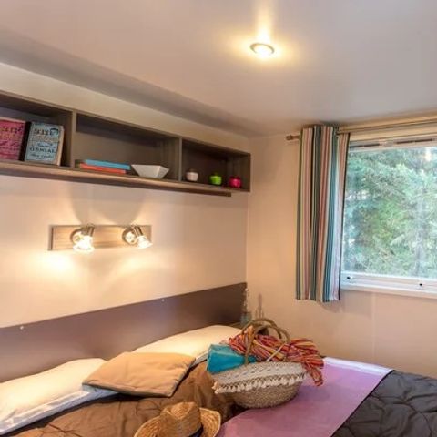 MOBILHOME 6 personas - Clásico | 2 Dormitorios | 4/6 Pers. | Terraza elevada descubierta | Aire acondicionado.