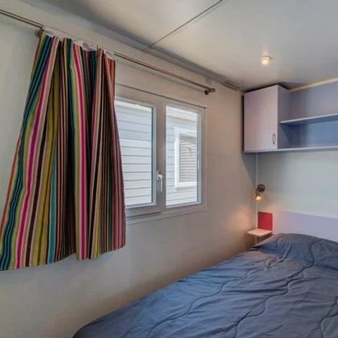 MOBILHOME 6 personas - Clásico | 3 Dormitorios | 6 Pers. | Terraza elevada | Aire acondicionado.