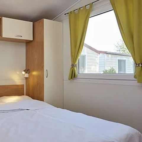 MOBILHOME 6 personnes - Comfort XL | 3 Ch. | 6 Pers. | Terrasse surélevée | 2 SDB | Clim.