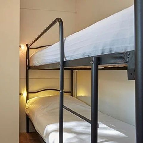 MOBILHOME 6 personnes - Comfort XL | 3 Ch. | 6 Pers. | Terrasse surélevée | 2 SDB | Clim.