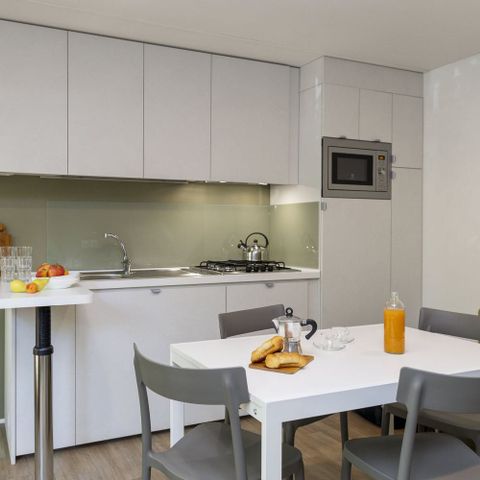 Stacaravan 5 personen - Bungalow Familiare