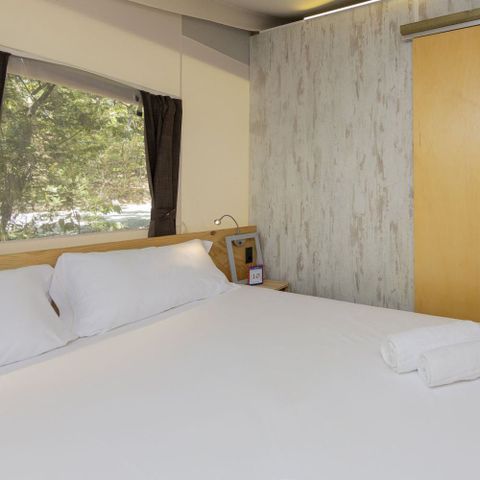 Canvas and wooden tent 5 persons - Hu glamp Smart