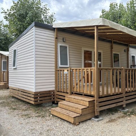 MOBILE HOME 8 people - Mobil-home | Classic XL | 3 Bedrooms | 6/8 Pers. | Raised terrace | Air-con.