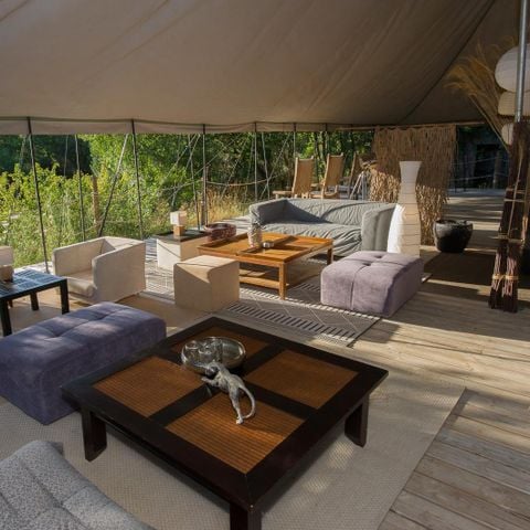 Canvas and wooden tent 4 persons - GRAND LODGE