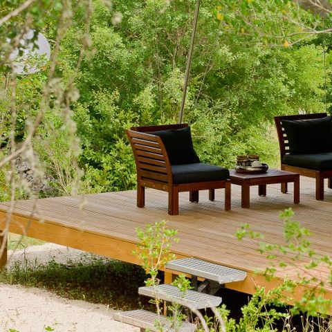 TENTE TOILE ET BOIS 4 personnes - GRAND LODGE