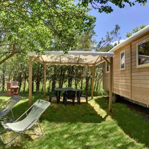UNIEKE ACCOMMODATIE 4 personen - Caravan met 3 kamers voor 4 personen