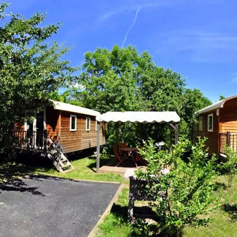 UNIEKE ACCOMMODATIE 4 personen - Caravan met 3 kamers voor 4 personen