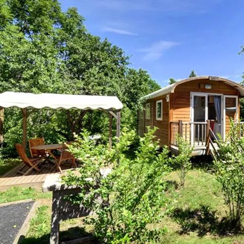 UNIEKE ACCOMMODATIE 4 personen - Caravan met 3 kamers voor 4 personen