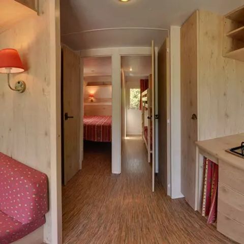 HÉBERGEMENT INSOLITE 4 personnes - Roulotte 3 Pièces 4 Personnes