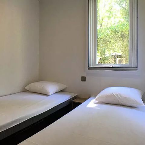 Mobilheim 6 personen - Super Komfort Premium 4 Zimmer 6 Personen + TV