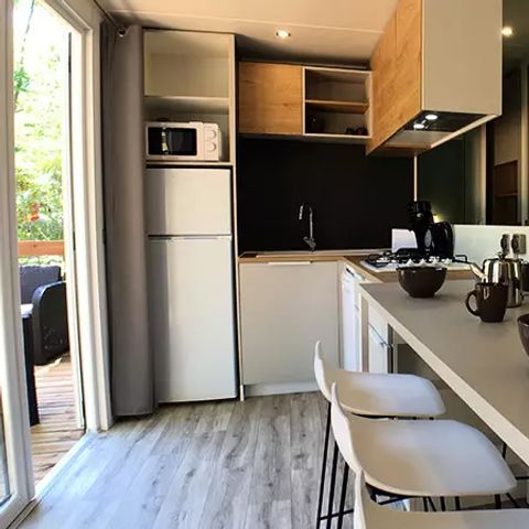 Stacaravan 6 personen - Super Confort Premium 4 Kamers 6 Personen + TV