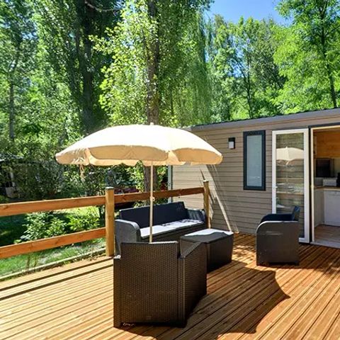 MOBILHOME 6 personnes - Super Confort Premium 4 Pièces 6 Personnes + TV