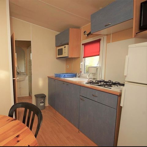 Stacaravan 5 personen - Jade 28m² - 2 kamers