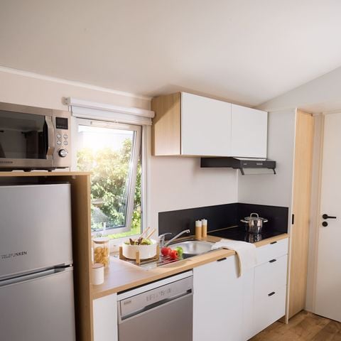 Stacaravan 6 personen - Stacaravan Grand Confort 35m² - 3 kamers