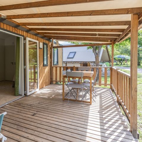 Stacaravan 6 personen - Premium Morgon 3 slaapkamers met badkamer