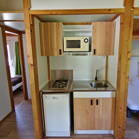 Chalet 5 personen - Durance Privilège met sanitair