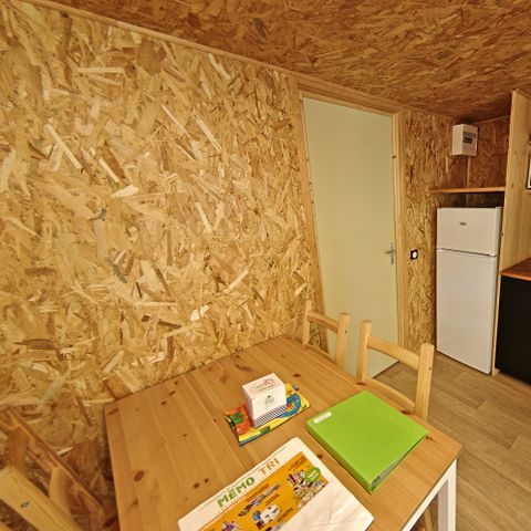 LODGE 4 people - Ecolodge Confort Premium with sanitary facilities