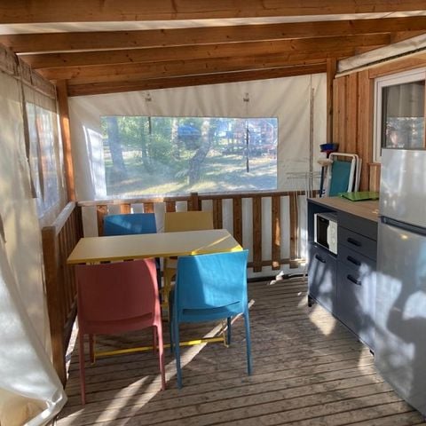 MOBILHOME 4 personas - Casa móvil Premium Comfort con instalaciones sanitarias