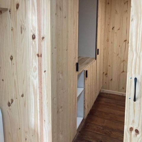 Stacaravan 4 personen - Comfortabele stacaravan met sanitair