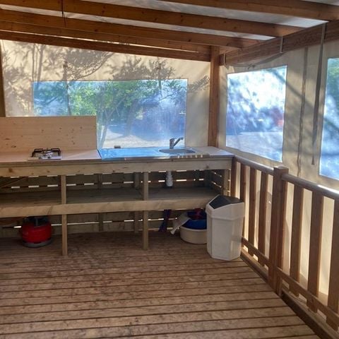 MOBILE HOME 4 people - Premium comfort mobile home with sanitary facilities