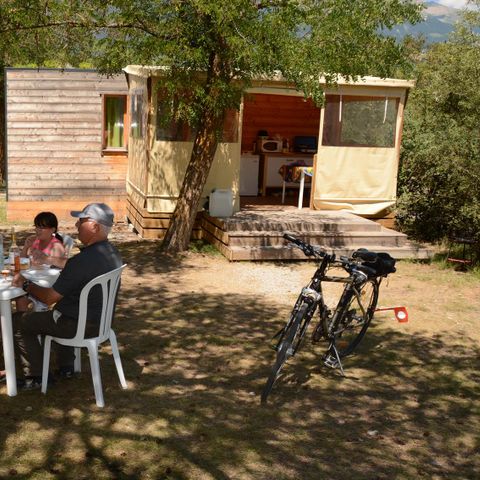 LODGE 5 personen - Ecolodge Vegetated Nature zonder sanitair