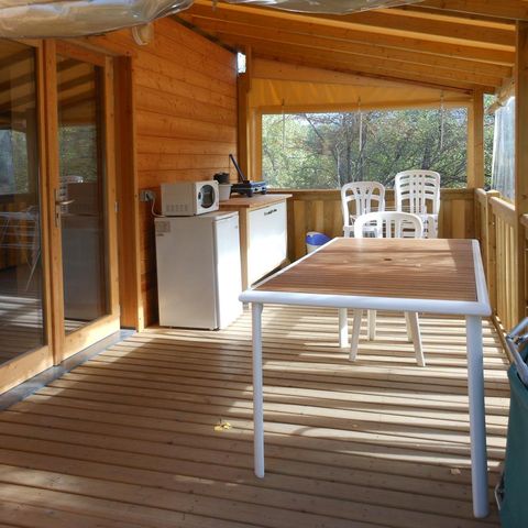 ALBERGUE 5 personas - Ecolodge Naturaleza Vegetada sin instalaciones sanitarias