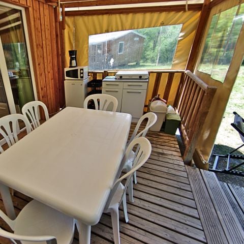 LODGE 5 Personen - Ecolodge Natur ohne Sanitäranlagen