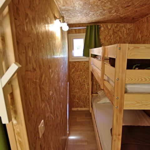 Lodge 5 personen - Ecolodge Natuur zonder sanitair