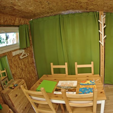 LODGE 5 people - Ecolodge Nature without sanitary facilities