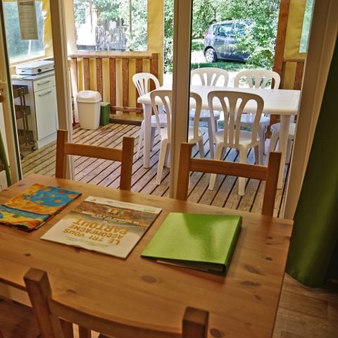 LODGE 5 people - Ecolodge Nature without sanitary facilities